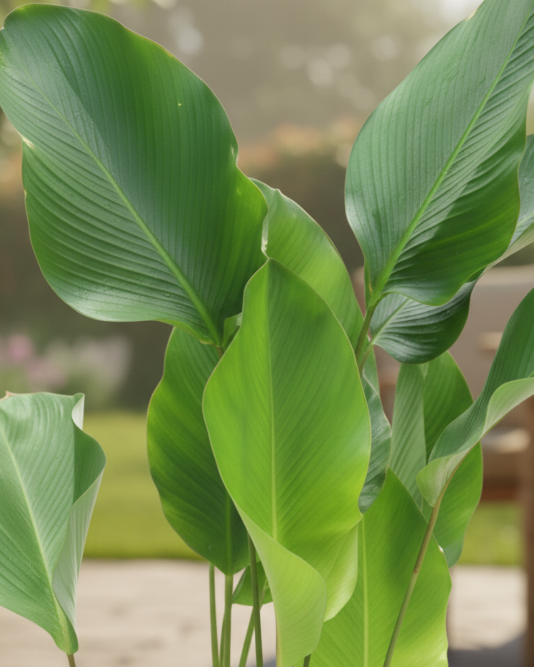 Calathea Lutea Live Plant with Pot | Large Tropical Foliage Plant | Air Purifying Indoor Decorative Plant | Low Maintenance | Ideal for Home, Office & Balcony Décor