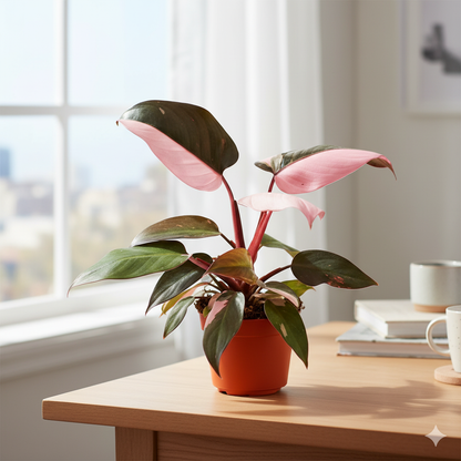 Philodendron Pink Princess Plant Sapling (1pc)