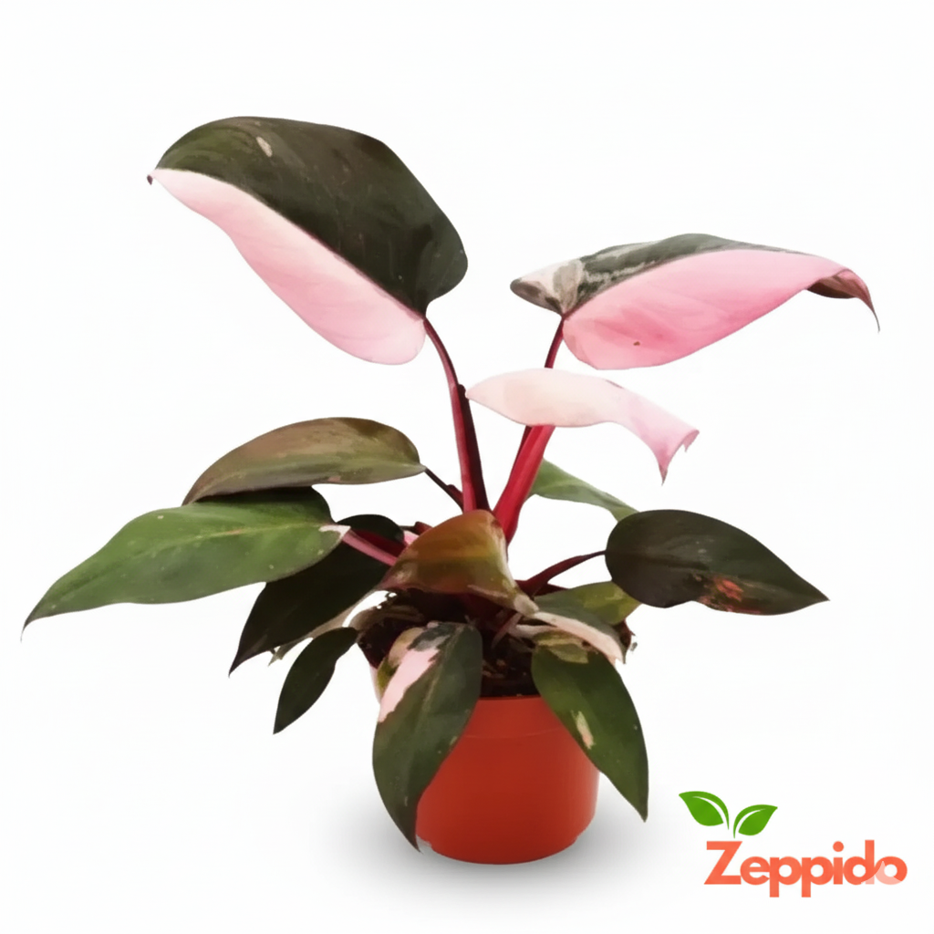 Philodendron Pink Princess Plant Sapling (1pc)