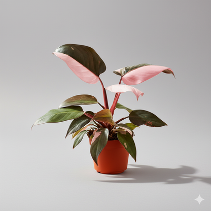 Philodendron Pink Princess Plant Sapling (1pc)